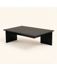 Alder Brook Desktop Monitor Riser - Black (synthetic illustration; no displayed measurements)