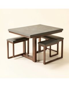 Denham 3 Piece Pub Table Set (synthetic illustration; no displayed measurements)