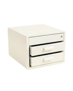 Glen Bridge Small-Parts Storage Drawer Cabinet - White