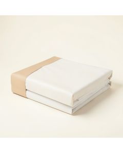 Itasca Microfiber Fitted Top Sheet Set (synthetic illustration; no displayed measurements)