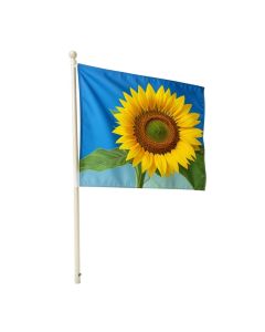 Happy Day Sunflowers 2-Sided Polyester 18 X 13 In . Garden Flag