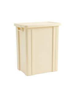Elm Brook Closed Outdoor Storage Box - Cream
