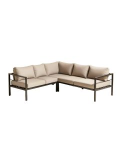 Agapita Patio Sectional With Cushions (synthetic illustration; no displayed measurements)