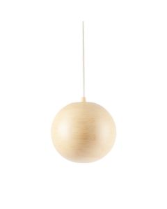 Ridge Crest Pendant Light Suspended From One Plain Cable - Cream (synthetic illustration; no displayed measurements)