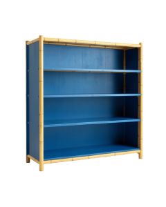 Oak Crossing Freestanding Bookcase - Blue (synthetic illustration; no displayed measurements)
