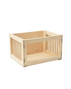Hill Canyon Empty Furniture-Style Pet Crate - Beige