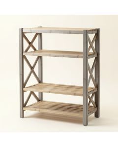 Clay Brook Empty Seed-Starting Shelving Unit Without Lights - Gray (synthetic illustration; no displayed measurements)