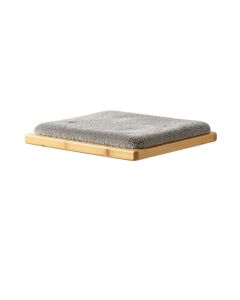Birch Dale Wall-Mounted Cat Perch - Gray (synthetic illustration; no displayed measurements)