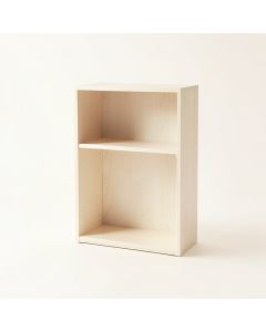 Lake Dell Freestanding Bookcase - Ivory (synthetic illustration; no displayed measurements)