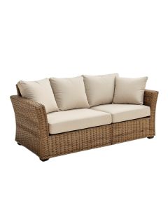 Millcreek Garden 4 Piece Rattan Sofa Seating Group With Cushions