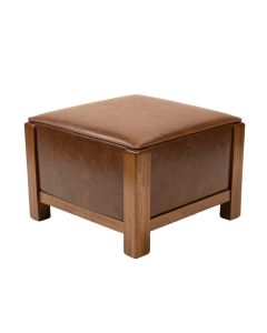 Abasi 36.2 '' Square Storage Ottoman (synthetic illustration; no displayed measurements)