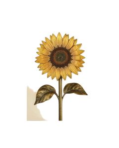 Metal Sunflower Photographic Print On Plaque