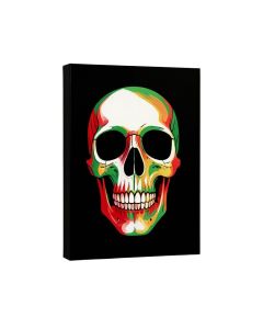 `` Mexican Skull '' By Nicklas Gustafsson Graphic Art On Canvas (synthetic illustration; no displayed measurements)