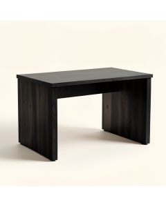 Writing Desk , Rustic Oak & Black Finish (synthetic illustration; no displayed measurements)