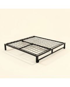 14 '' Folding Wire-Grid Bed Frame (synthetic illustration; no displayed measurements)