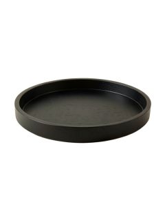 Dune Branch Serving Tray - Black (synthetic illustration; no displayed measurements)