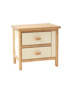 Hazel Field Nightstand - Cream