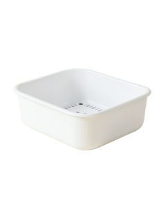 Shore Falls Empty Under-Desk Cable Tray - White (synthetic illustration; no displayed measurements)