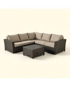 Merlyn 4 Piece Seating Group With Cushions (synthetic illustration; no displayed measurements)