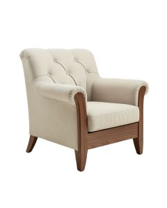 Schuh 32 '' Wide Tufted Cotton Armchair (synthetic illustration; no displayed measurements)