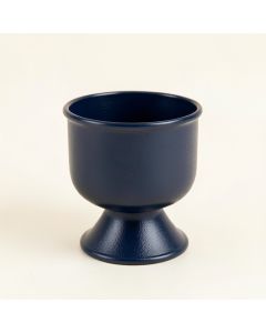 Hazel Bend Empty Candle Holder - Navy (synthetic illustration; no displayed measurements)