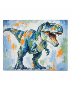Brush Dinosaur Graphic Art