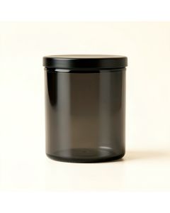 Laurel Canyon Storage Canister With Lid - Black (synthetic illustration; no displayed measurements)