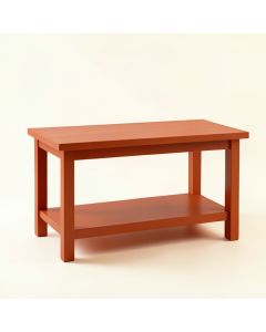 Aspen Canyon Empty Workshop Workbench - Terracotta (synthetic illustration; no displayed measurements)