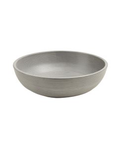 River Arc Dining Bowl - Gray (synthetic illustration; no displayed measurements)