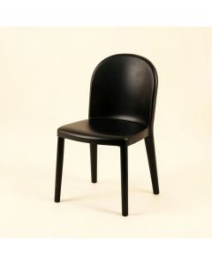 Willow Branch Small Chair - Black (synthetic illustration; no displayed measurements)