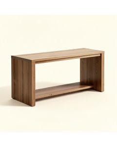 Lindsay Wood Console Table (synthetic illustration; no displayed measurements)