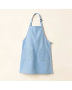 Ayesha Curry Denim Adult Apron (synthetic illustration; no displayed measurements)