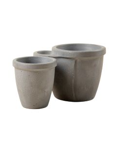 Aarush Rustic 2-Piece Pot Planter Set