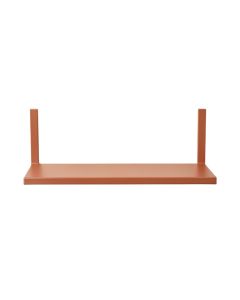 Lake Bluff Wall-Mounted Shelf - Terracotta
