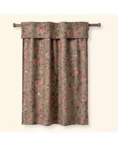 Hilliard Floral Room Darkening Thermal Rod Pocket Curtain Panels (synthetic illustration; no displayed measurements)