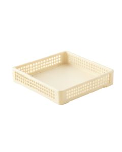 Hill Bend Empty Under-Desk Cable Tray - Cream (synthetic illustration; no displayed measurements)
