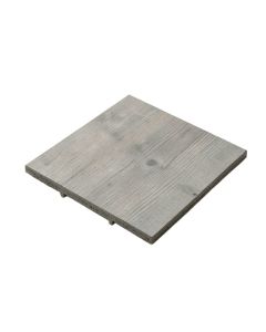 12 '' X 12 '' Composite Interlocking Deck Tile In Concrete Gray