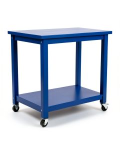 Hill Dell Empty Rolling Workshop Cart - Blue (synthetic illustration; no displayed measurements)