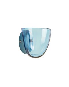 Juniper Canyon Wall Sconce Mounted On A Plain Wall - Blue