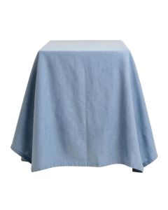 Juniper Brook Flat Bed Sheet - Blue (synthetic illustration; no displayed measurements)