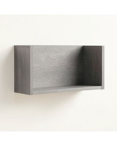 Rowan Bridge Wall-Mounted Shelf - Gray (synthetic illustration; no displayed measurements)