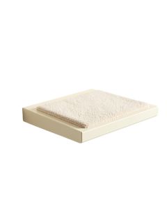 Elm Crossing Wall-Mounted Cat Perch - Cream (synthetic illustration; no displayed measurements)