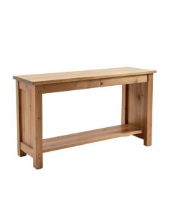 Castlebourne 16.7 '' Solid Wood Console Table (synthetic illustration; no displayed measurements)