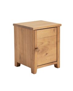 Welwyn Chairside Solid Wood End Table With Storage (synthetic illustration; no displayed measurements)
