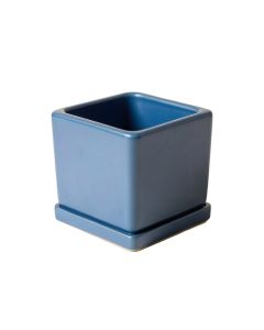Rowan Branch Empty Planter - Blue
