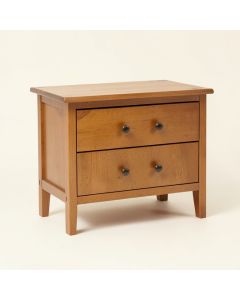 Curtis 2 Drawer End Table (synthetic illustration; no displayed measurements)