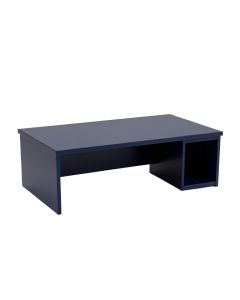 Clay Arc Desktop Monitor Riser (synthetic illustration; no displayed measurements)