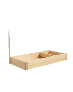 Olive Crest Empty Wall-Mounted Tool Organizer Panel - Cream (synthetic illustration; no displayed measurements)
