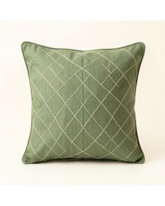Lake Bend Filled Accent Pillow - Green (synthetic illustration; no displayed measurements)