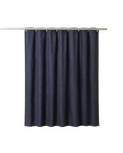 Elm Arc Shower Curtain Hanging Flat From A Plain Rod (synthetic illustration; no displayed measurements)